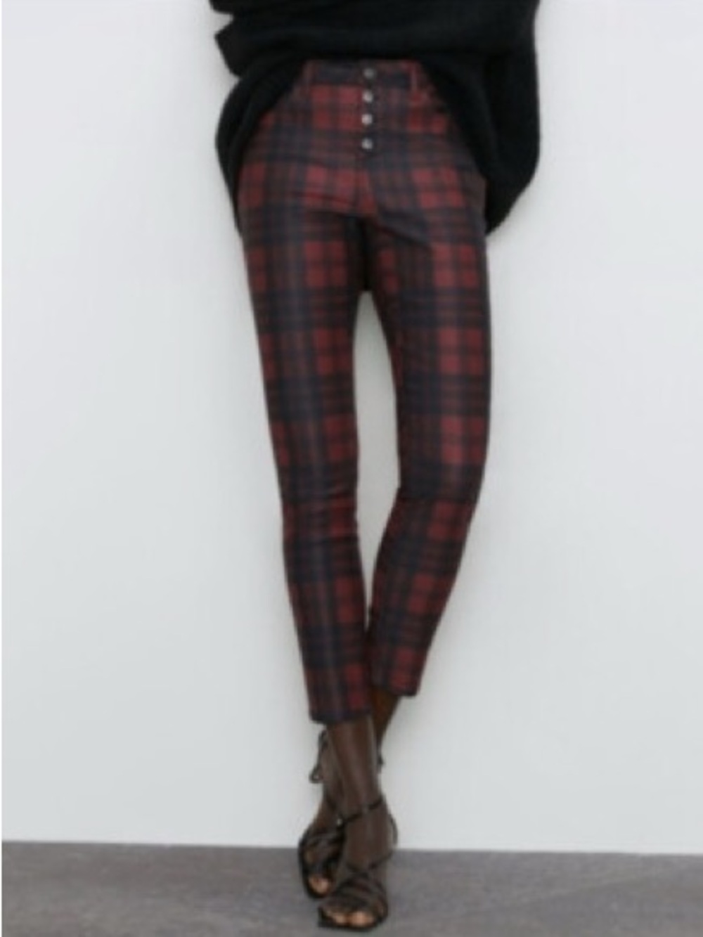 Zara Mid-rise Skinny Pants - Picture 2 of 4